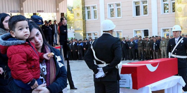 Şehit Polis Toprak, son yolculuğuna uğurlandı