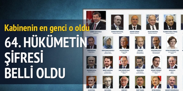 64'üncü Hükümet'te şifre: Tecrübe-gençlik