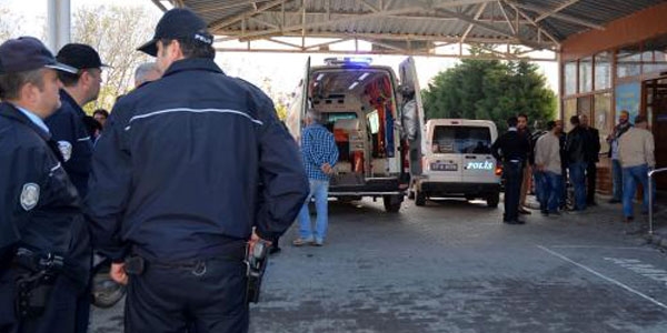 Okul in�aat�nda silahl� kavga: 1 �l�, 3 yaral�