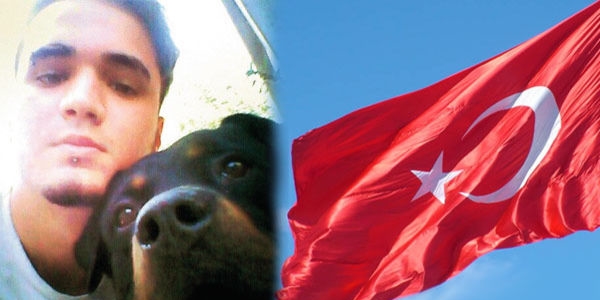 Bayrakla köpek kurulamaya 10 ay hapis