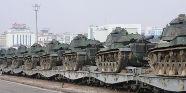 Onlarca tank sınıra ulaştı!