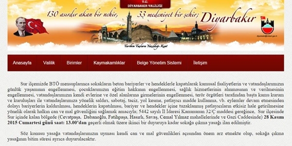 Diyarbakır Valiliği'nden saldırı açıklaması