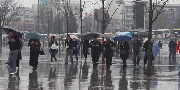 Meteoroloji'den 'sağanak yağış' uyarısı