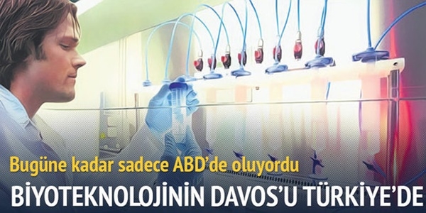Biyoteknolojinin 'Davos'u Trkiye'de yaplacak