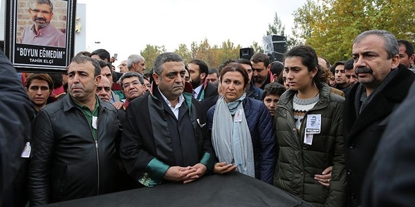 Diyarbakır Barosu Başkanı Elçi toprağa verildi