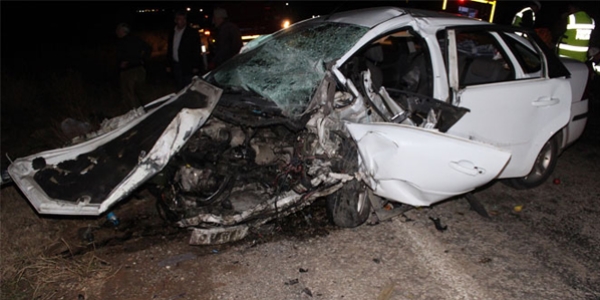 Konya'da trafik kazası: 3 ölü, 2 yaralı