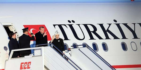 Cumhurbaşkanı Erdoğan, Fransa'ya gitti