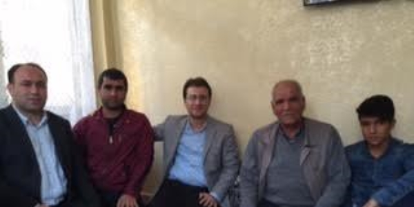 Hayat Vakf'ndan PKK'nn ehit ettii doktora taziye ziyareti