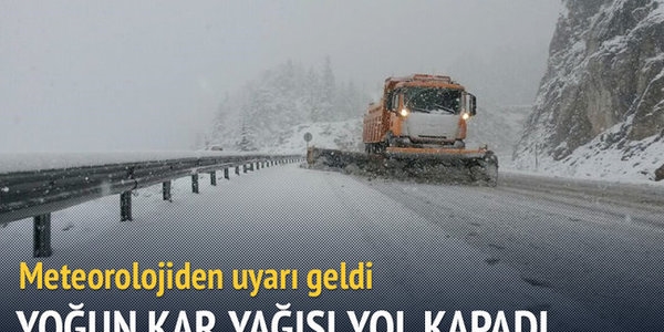 Kara kış yüzünü gösterdi