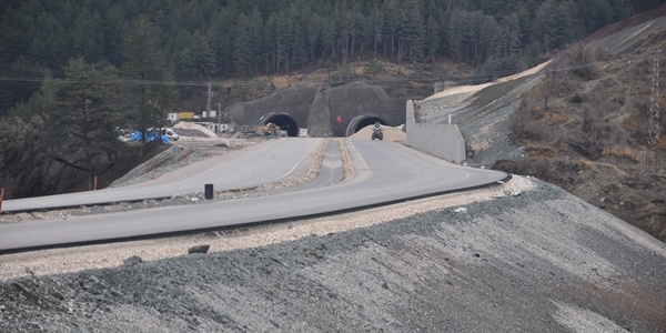 Ilgaz dağı tünelinde sona gelindi