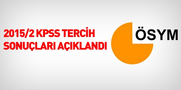 2015/2 KPSS sonuçları açıklandı
