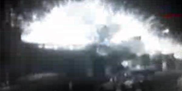 Bayrampaa'daki patlama kameralara yansd/ Video
