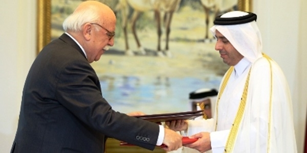 Katar ile eitim alannda i birlii anlamas imzaland