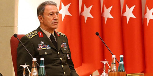 Orgeneral Akar'dan şehit için başsağlığı mesajı