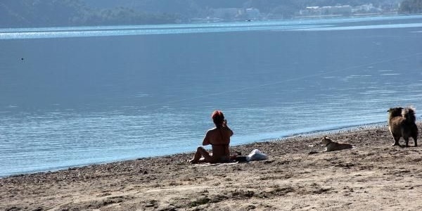 Marmaris'te Aralık güneşi