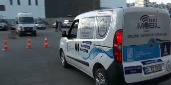 İSKİ, mobil uygulama servisiyle vatandaşın ayağına gidecek