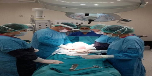 Ağrı şikayeti ile gitti karnından 6.5 kg ur çıkarıldı