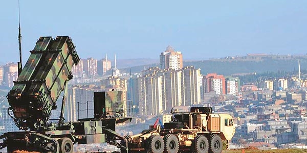 Suriye sınırına Fransız yapımı füze kalkanları geliyor