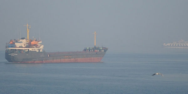 Çanakkale boğazı çift yönlü kapatıldı