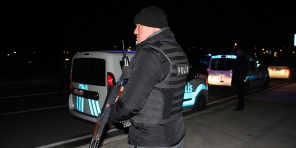 Çorum'da devriye görevi yapan jandarma ekibine saldırı iddiası