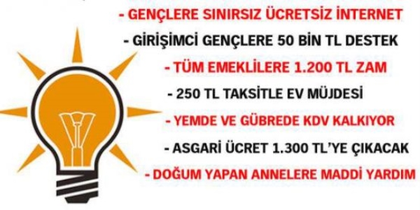 AK Parti'nin seçim vaatleri 3 ay gecikebilir