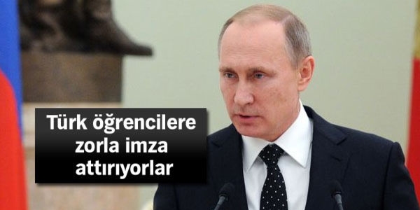 Putin, uçağın faturasını Türk öğrencilere kesiyor