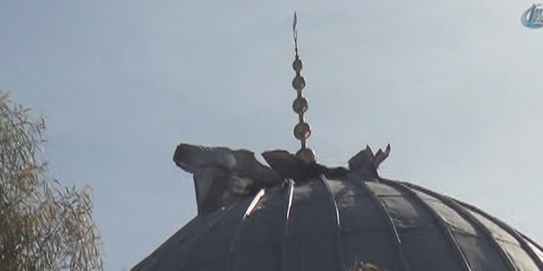 Nusaybin'de camiye roketatarl saldr