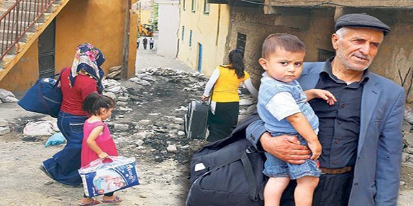 Cizre ve Silopi'de ter�r korkusu g�� ettiriyor