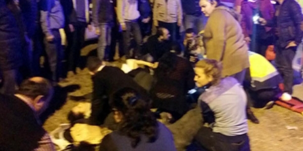Doktor, kadın sürücüyü taciz etti: 20 yaralı