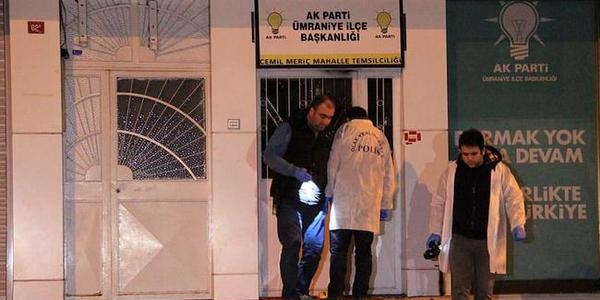 AK Parti temsilciliğine molotoflu saldırı
