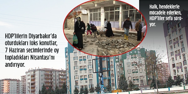 Halk barikatta HDP rezidansta