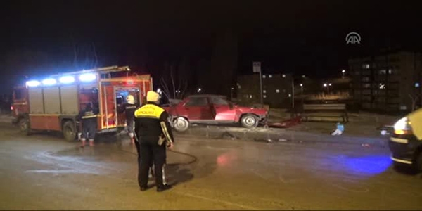 Yozgat'ta öğrenci servisi devrildi: 1 ölü, 6 yaralı