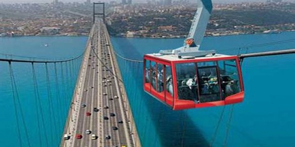 Mecidiyeköy-Çamlıca teleferik hattı başlıyor
