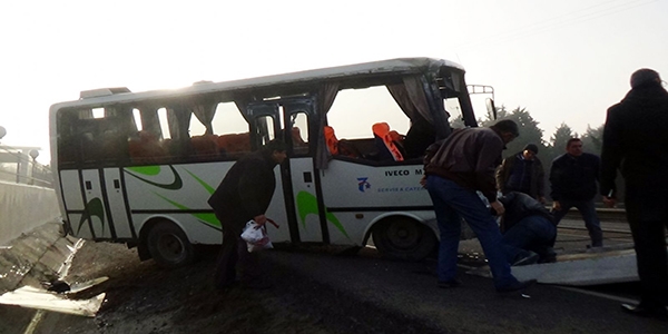 Sis kazaya neden oldu: 14 yaral�