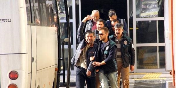 İhaleye fesat karıştıran 28 şüpheli mahkemeye sevkedildi