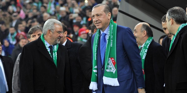 Bursa'nın yeni stadını Cumhurbaşkanı Erdoğan açtı