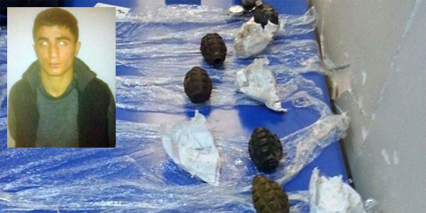 El bombaları ile yakalanan şahıs üniversite öğrencisi çıktı!