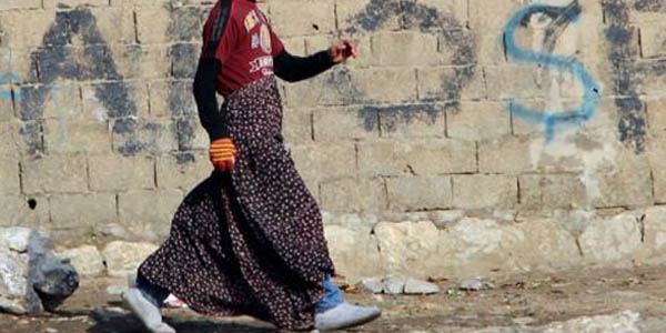 Kadın kılığına girerek kaçmaya çalışan PKK'lı yakalandı