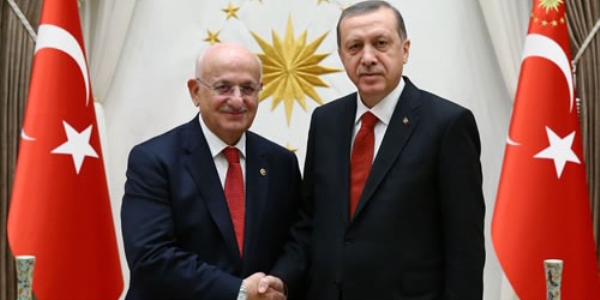 Meclis Başkanı Cumhurbaşkanlığı Külliyesinde