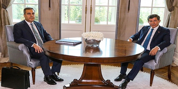 Davutoğlu, MİT Müsteşarı Fidan'ı kabul etti