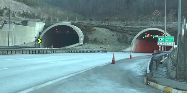 Bolu Dağı Tüneli'ndeki onarım çalışması yarın bitecek