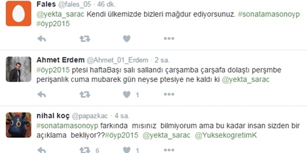 YÖK'ün 'ÖYP' sessizliğine tepki