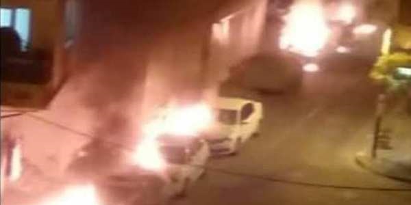 İstanbul'da 15 araç kundaklandı