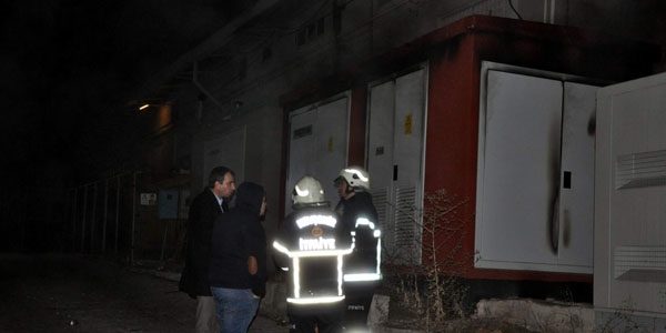 Nevşehir'de trafo yandı, şehir elektriksiz kaldı