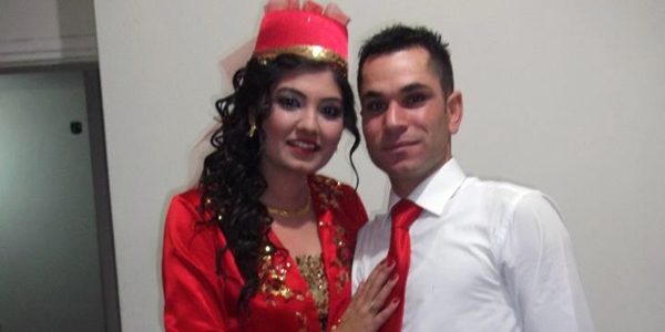 Acı haberi alan şehit eşi gözyaşlarına boğuldu