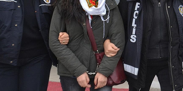 Bombalı saldırı hazırlığındayken yakalanan kadın terörist tutuklandı