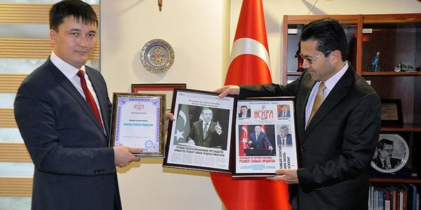 Cumhurbaşkanı Erdoğan'a 'Yılın Cesur Adamı' seçildi