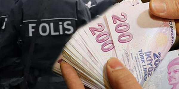 Zimmetine 600 bin lira geiren polis tutukland