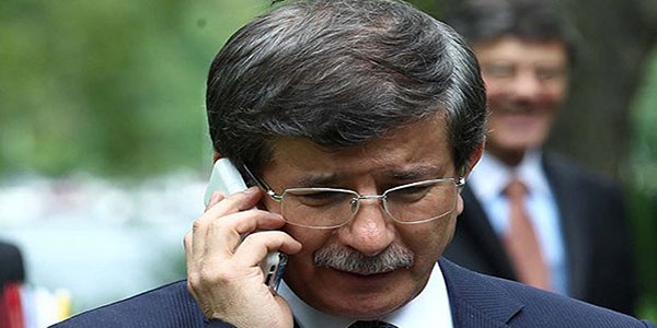 Davutoğlu'ndan Miray bebeğin ailesine taziye telefonu