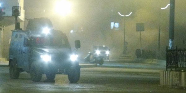 İdil'de zırhlı polis aracına roketatarlı saldırı